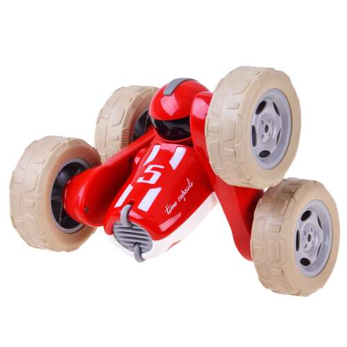 Red Stunt Boy remote control car with 360 degree rotation