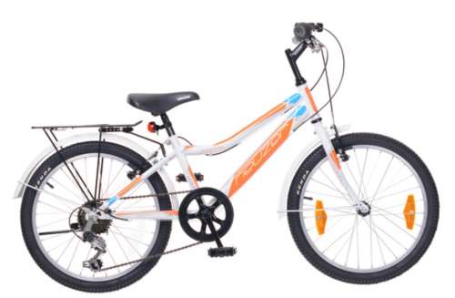 Neuzer Bobby City Gyermek Kerékpár 20” #fehér-narancssárga-cián 31380302