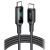 Acefast C6-03 data and charging cable, USB-C / USB-C, 100W, 1.2m, Black 80240628
