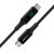Kabel Acefast C6-03, USB-C auf USB-C, 2 m, 100 W, 20 V, 5 A, schwarz 80240628