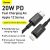 Baseus Superior Data and Charging Cable, USB-C / Lightning, 20W, 1m, Black 100535140