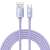 Baseus Crystal Shine Series 100W fast charging data cable USB to USB-C 2m purple
