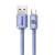Baseus Crystal Shine Series USB to USB-C fast charging cable, 100W, 2m, purple