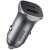 UGREEN CD130 car charger, angled view, grey
