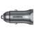 UGREEN CD130 car charger, side view, grey