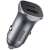 UGREEN CD130 car charger, angled view, grey