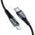 Joyroom USB-C to Lightning cable, black braided, 20W fast charging