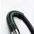 Joyroom USB-C to Lightning cable, black braided, close-up of the cable