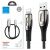 Joyroom Sharp Series Schnellladekabel, USB-A auf Lightning, 3A, 1,2 m, Schwarz (S-M411) 94408056