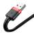 Baseus Cafule Data and Charging Cable, USB / Lightning, 2.4A, 1m, Black/Pink 80731481