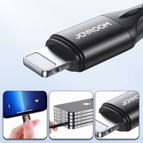 Joyroom S-1024N1-PD Кабел за данни и зареждане, Power Delivery, USB-C / Lightning, 20W, 1 м, черен 93336610
