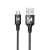 Wozinsky USB to USB-C cable, black, 2m, 2.4A, fast charging, data transfer