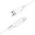 Acefast C3-02 USB-Lightning kábel, fehér, 1,2m