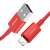 Baseus Superior Series Schnelllade-Datenkabel, USB auf Lightning, 2,4A, 1m, Rot
