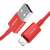 Baseus Superior Series Schnelllade-Datenkabel, USB auf Lightning, 2,4A, 1m, Rot