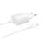 Încărcător de perete Samsung EP-TA800XWEG 25W USB-C cu cablu, alb, vedere din unghi