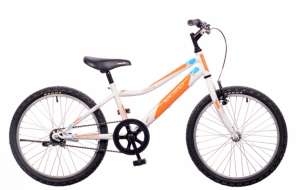 Neuzer Bobby Gyerek Kerékpár 20” 1S #fehér-narancssárga-cián 31380451 Gyerek kerékpárok - Marokváltó