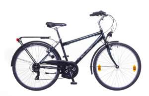 Neuzer Venezia 30 férfi Városi Kerékpár 19" #fekete 31380674 Férfi kerékpár - Csomagtartó