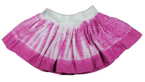Pink tie-dye skirt with elastic waistband - George