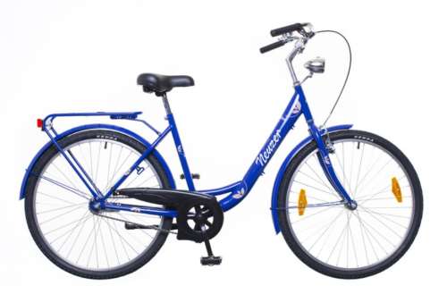 Bicicleta de oraș pentru femei Neuzer Balaton 26 1S26 #darkblue-brown 31383035