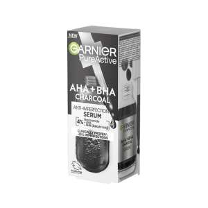 Garnier Pure Active Charcoal bőrhibák elleni Szérum aha + bha aktív szén 30ml 57478743 