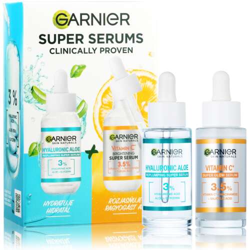 Garnier Skin Naturals Hyaluronic Aloe und Vitamin C Serum Duopack 2x30ml