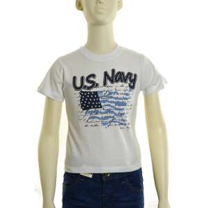 Gatti U.S Navy fiú Póló - Feliratos #fehér 82224988 Gyerek póló - Fiú