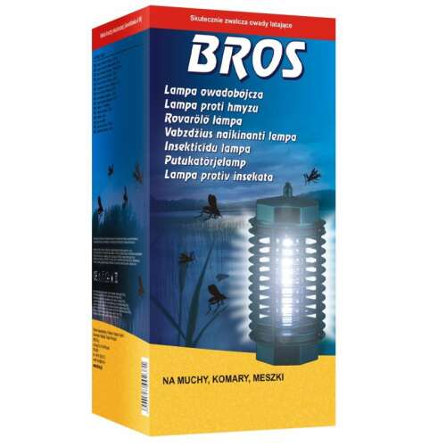 Bros insect killer lamp, effective against flies, mosquitoes and midges