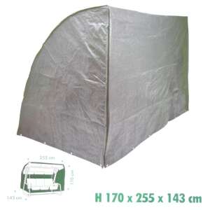 Nature 170 x 255 x 143 cm swing cover, grey, for outdoor furniture protection - Garden Furniture Cover