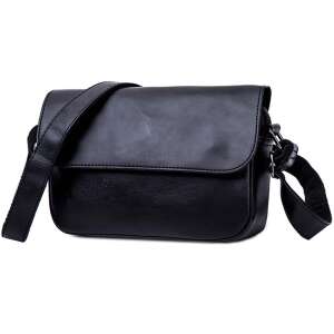 Dollcini Herren Messenger Bag, schwarz, Diebstahlsicher, Schultertasche, Satteltasche, Reise-, Arbeits- oder Geschäftstasche - Handtaschen