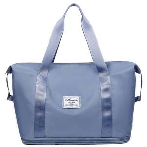 Dollcini multi-functional travel bag, blue, with wet and dry separation, for gym, sports, and travel - Travel Bag