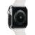 Spigen Thin Fit tok Apple Watch Series 4-6 / SE (44mm) órához, fekete színben, hátulnézet