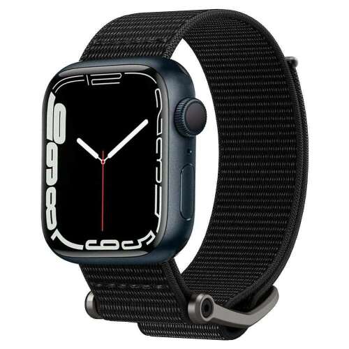 Spigen DuraPro Flex Apple Watch szíj, fekete, Apple Watch Series 8-on