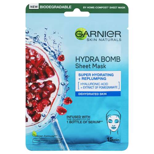 Garnier Skin Naturals mască de față textilă Hydra Bomb 28g