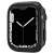 Etui Spigen Thin Fit do Apple Watch 7 / 8 (45mm) w kolorze czarnym, widok z boku