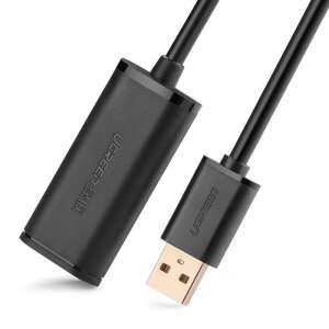 Predlžovací kábel Ugreen US121 USB 2.0, 5m, čierny - USB káble