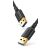 Ugreen US128 data cable, USB 3.2 Gen 1, USB / USB, 1m, Black 108763189