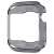 Spigen Ultra Hybrid case for Apple Watch 7 / 8 (45mm), Space Crystal, showing the side of the case