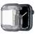 Etui Spigen Ultra Hybrid do Apple Watch 7 / 8 (45 mm), Space Crystal, widok z boku