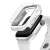 Uniq Nautic tok Apple Watch Series 4, 5, 6, SE (40mm) órához beépített képernyővédővel, fehér