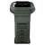 Spigen Rugged Armor Pro case for Apple Watch 4-6 / SE (44mm) in dark green, side view