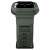 Spigen Rugged Armor Pro case for Apple Watch 4-6 / SE (44mm) in dark green, side view