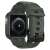 Spigen Rugged Armor Pro tok Apple Watch 4-6 / SE (44mm) órához, sötétzöld színben, hátulnézet