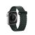 Apple Watch 1-6 / SE (42mm/44mm) / 7-8 (45mm) / Ultra (49mm) Dux Ducis Strap Armor Version okosóra szíj, Sötétzöld 82107476