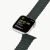 Apple Watch 1-6 / SE (42mm/44mm) / 7-8 (45mm) / Ultra (49mm) Dux Ducis Strap Armor Version okosóra szíj, Sötétzöld 82107476