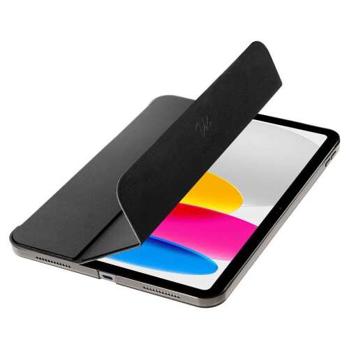 Spigen Smart Fold Schwarze iPad 10.9 (2022) Hülle - Geöffnete Ansicht