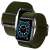 Spigen Fit Lite Khaki Apple Watch Band Close Up