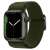 Khaki Spigen Apple Watch Band on Smartwatch