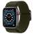 Apple Watch with Spigen Fit Lite khaki green band