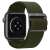 Spigen Fit Lite Khaki Band on Apple Watch Back View